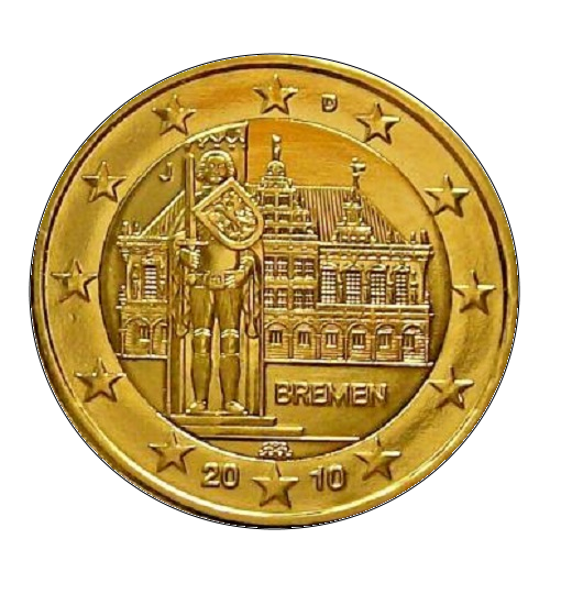 2 Euro Münze Bremen